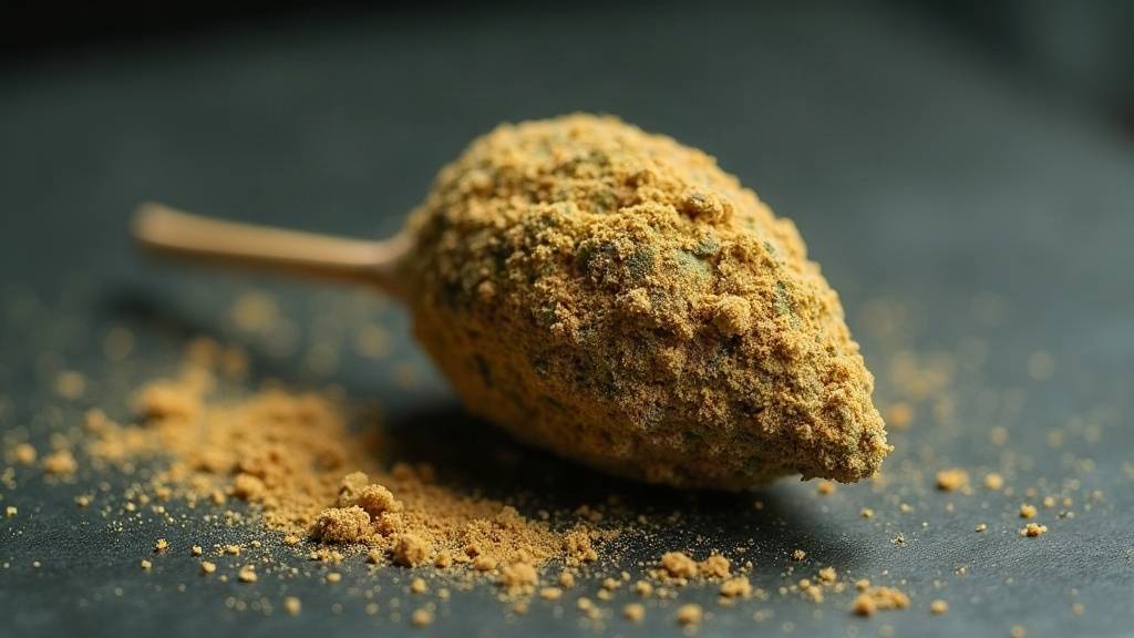 Moonrock CBD : fleur, huile et kief empilés en trois couches